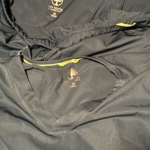 HH Works Black Scrub Top